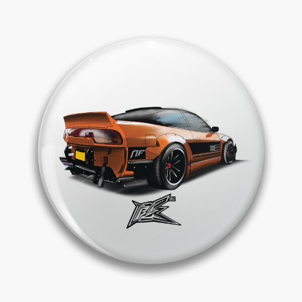 Item preview, widebody s13 silvia 240sx rear orange  designed and sold by NaquashM.