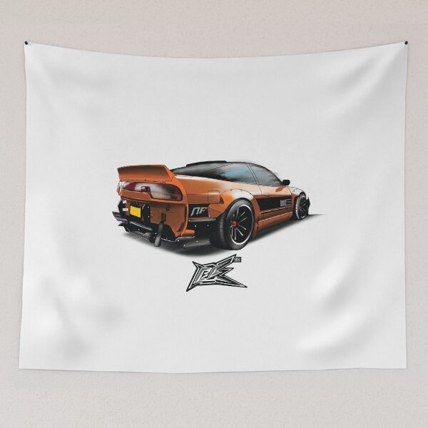 Item preview, widebody s13 silvia 240sx rear orange  designed and sold by NaquashM.