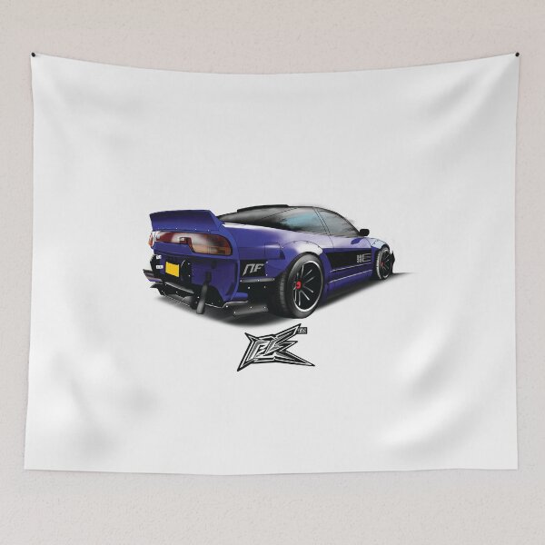 Item preview, widebody s13 silvia 240sx rear purple  designed and sold by NaquashM.