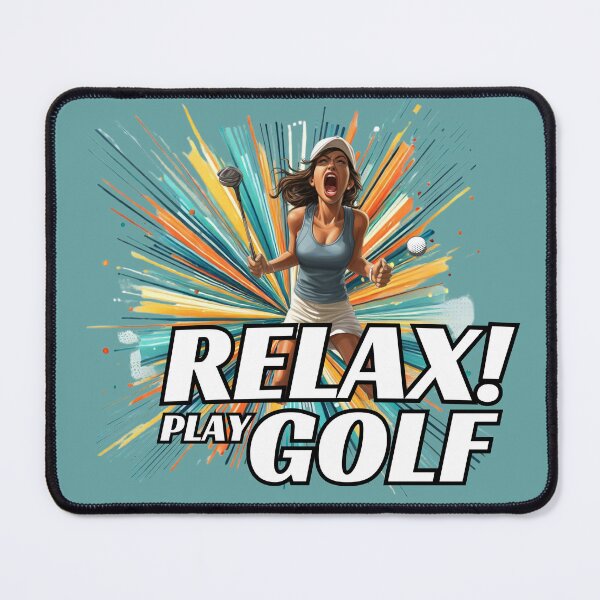 Item preview, Unleash Your Inner Mad Golfer designed and sold by The Art of Kkatarynka.