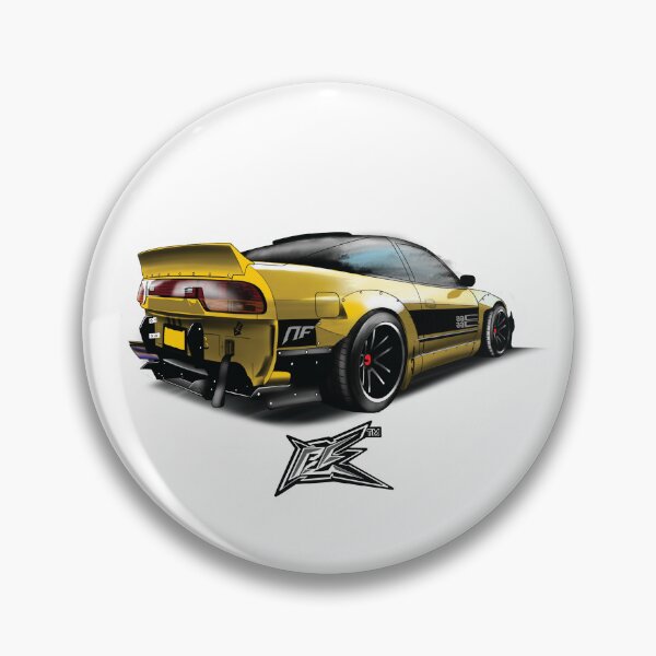 Item preview, widebody s13 silvia 240sx rear yellow  designed and sold by NaquashM.