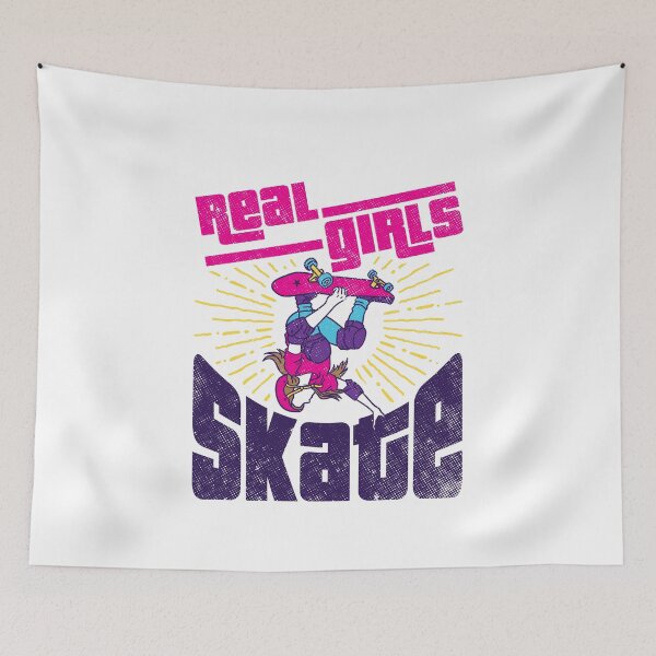 Item preview, Real Girls Skate Skateboarding Women designed and sold by jaygo.