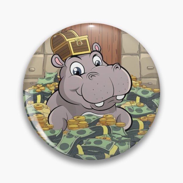 Item preview, Riches of the Hippo Vault designed and sold by NeatThingLover.
