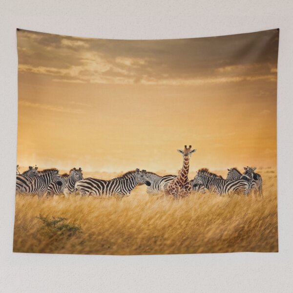 Item preview, La Girafe dans la Savane designed and sold by Collection de trésors .