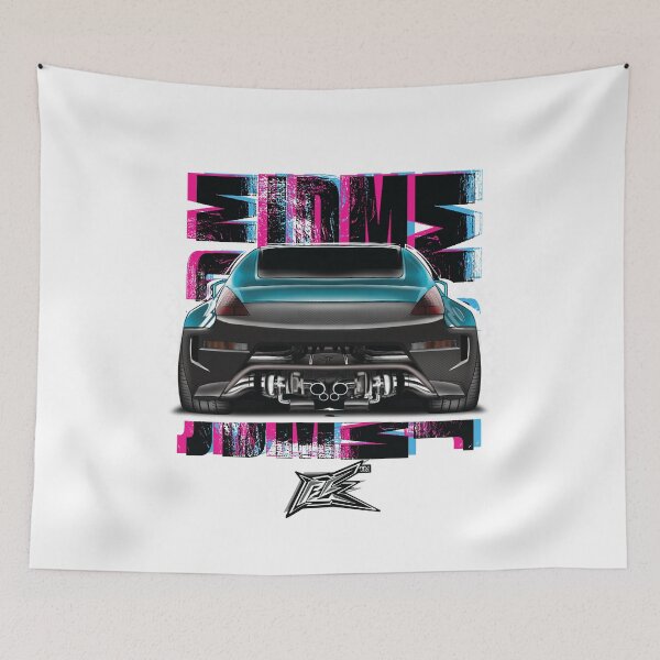 Item preview, 350z rear twin turbo widebody blue  designed and sold by NaquashM.