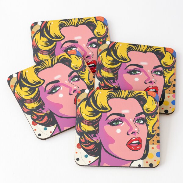 Item preview, Comic style lady designed and sold by GasconyPassion.