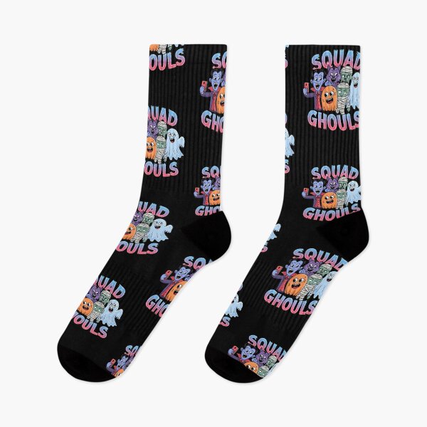 Item preview, Squad Ghouls: Adorable Monster Friends Halloween T-Shirt designed and sold by ashdenent.
