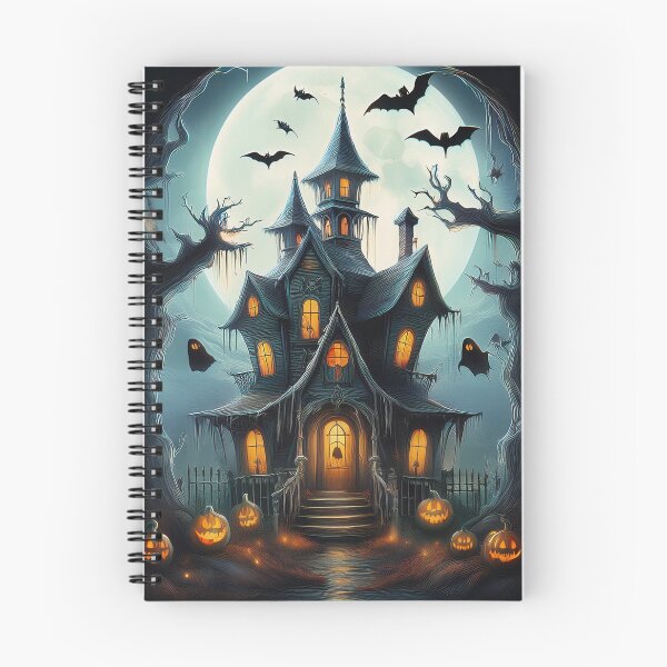 Item preview, Spooky Halloween House With Bats designed and sold by Adam Regester.