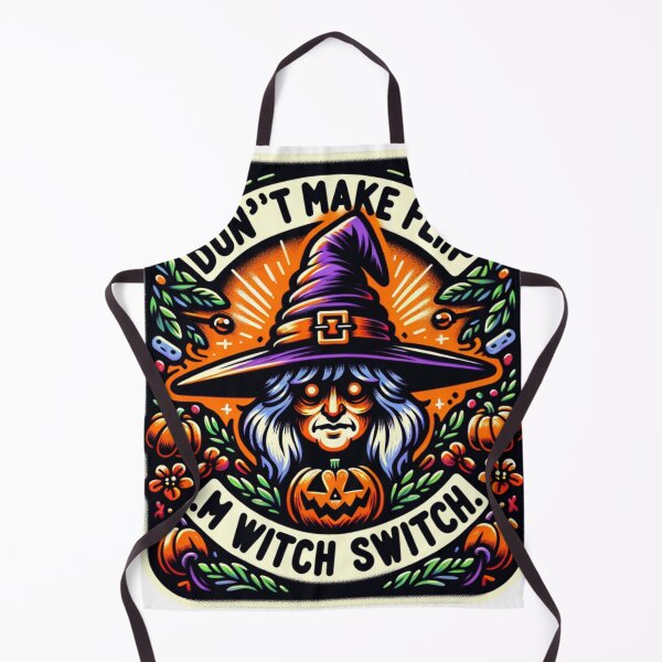 Item preview, "Funny Halloween Party Witch Switch Spooky Costume" designed and sold by marwanerrady.