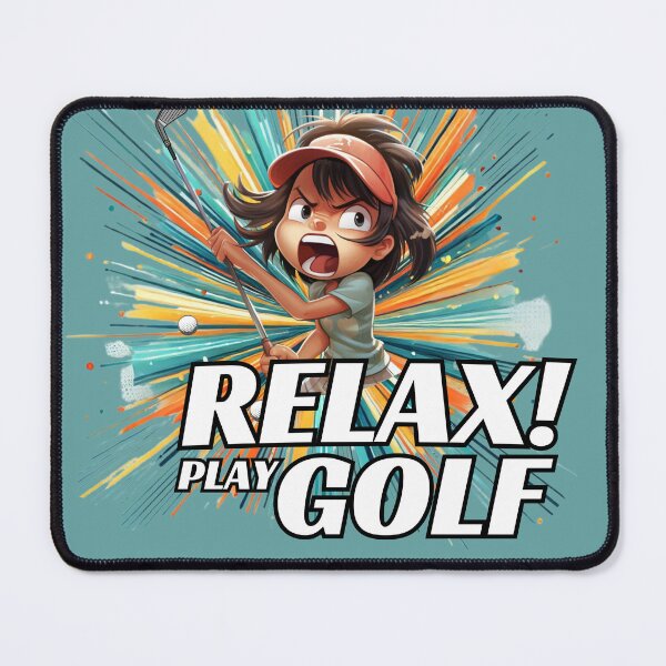 Item preview, Unleash Your Inner Mad Golfer designed and sold by The Art of Kkatarynka.
