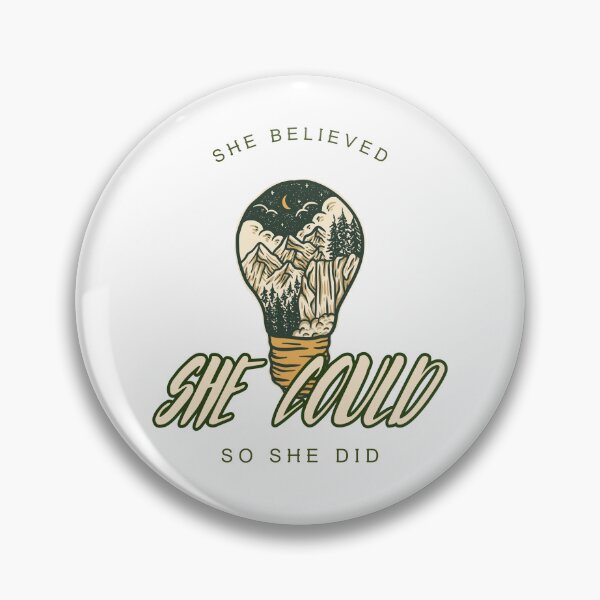 Item preview, She Believed She Could, So She Did Female Travel T-Shirt designed and sold by SS-Tee-Hub.
