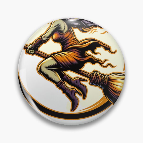 Item preview, Flipping the Switch Witch Riding Broomstick Halloween Party designed and sold by marwanerrady.