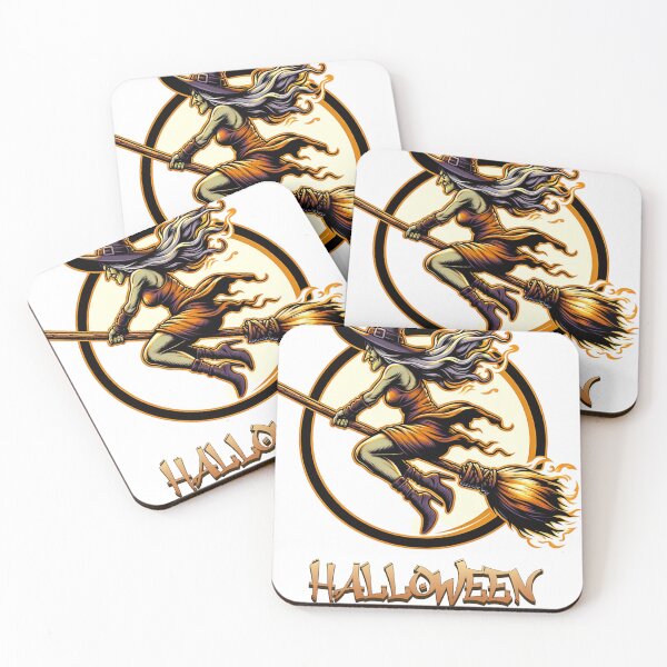 Item preview, Flipping the Switch Witch Riding Broomstick Halloween Party designed and sold by marwanerrady.