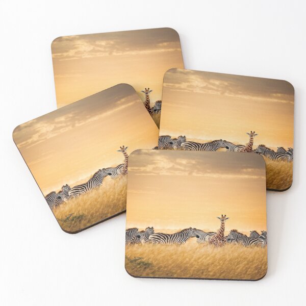 Item preview, La jirafa en la sabana designed and sold by Collection de trésors .
