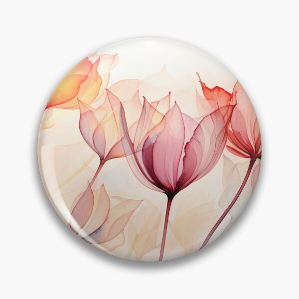 Item preview, watercolour of tulips decorations designed and sold by Ruddean21.