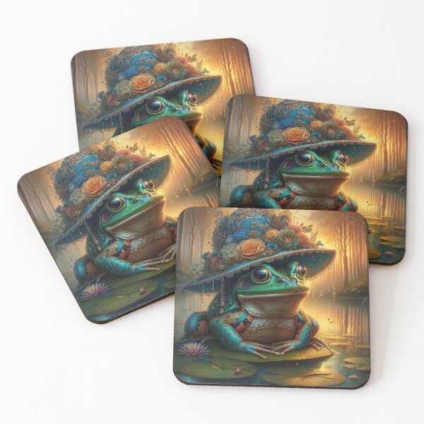 Item preview, Frog Wearing Hat designed and sold by M-Y-A-R-T-.