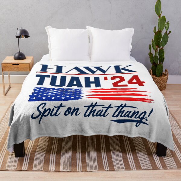 Item preview, Hawk Tuah 24 – Spit on That Thang! Political Satire designed and sold by Mrrjgraphic.