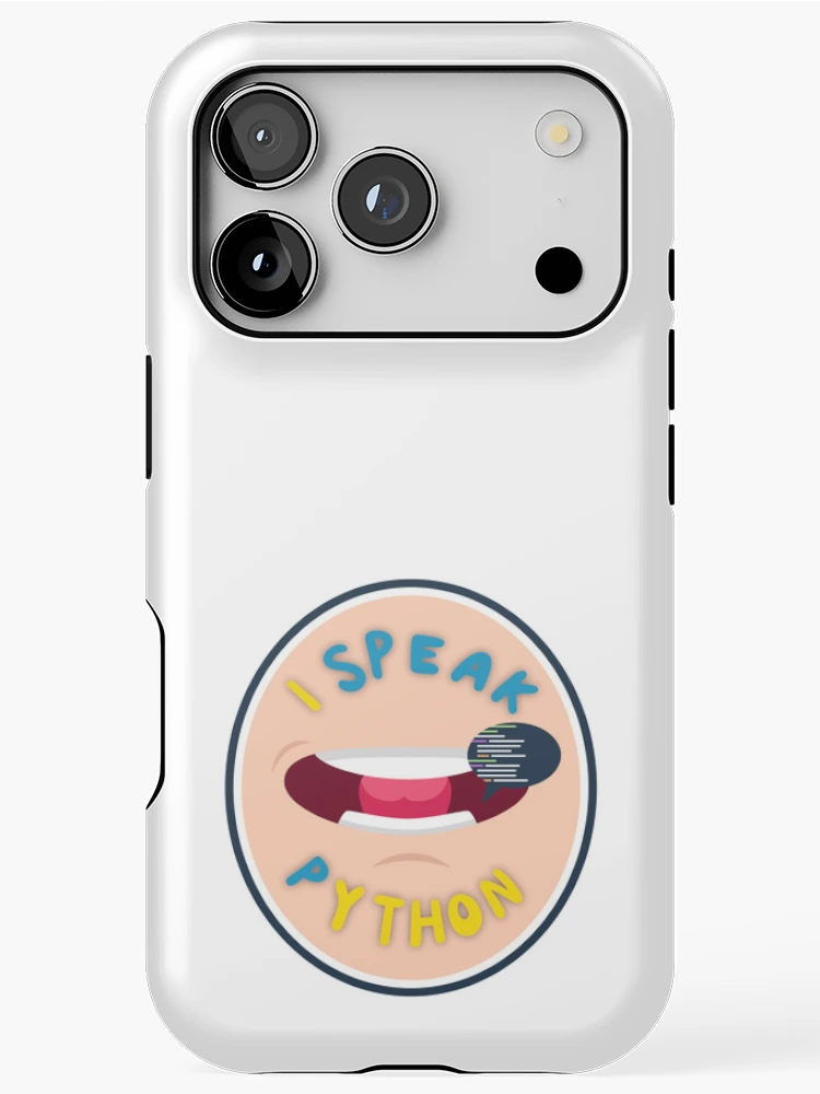 Thumbnail 1 of 4, iPhone Case, I speak python designed and sold by Reesh-Store.