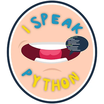 Artwork thumbnail, I speak python by Reesh-Store