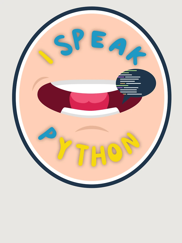 Thumbnail 6 of 6, Premium Oversized Sweatshirt, I speak python designed and sold by Reesh-Store.
