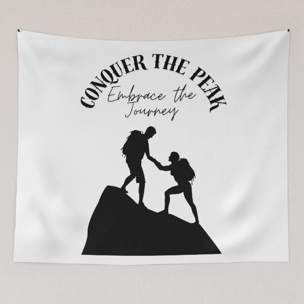 Item preview, Reach the Top - Mountain Climbing designed and sold by TrendVibee.