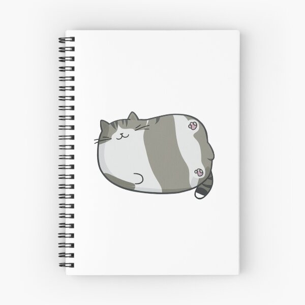 Item preview, "Chubby Cat Chronicles – A Day in the Life of My Round Feline Friend!" designed and sold by Pearlsiwa.