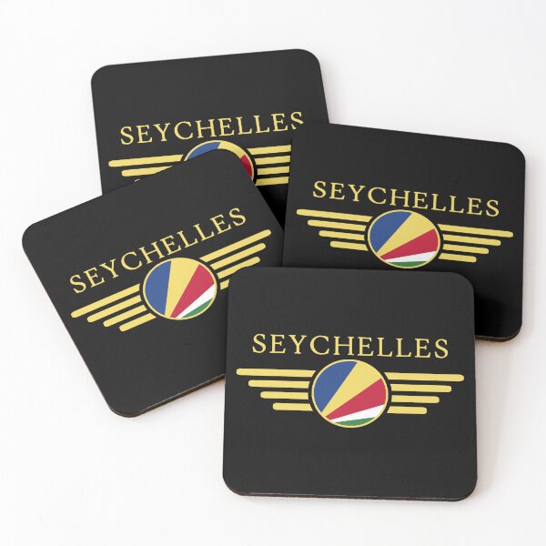 Aperçu de l'œuvre J'aime les Seychelles, t-shirt design de style élégance créée et vendue par ElvisU.
