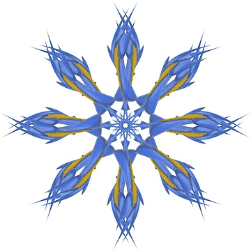 Artwork thumbnail, Snowflake by Meo Design