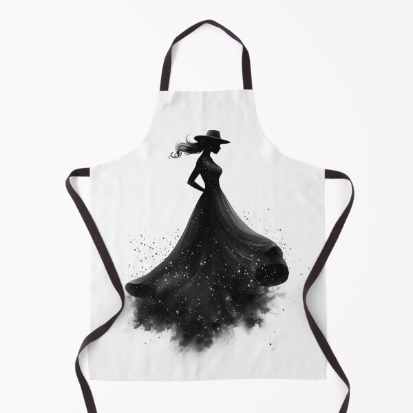 Item preview, An elegant womans silhouette, abstract modern minimalistic art designed and sold by Sunfe.
