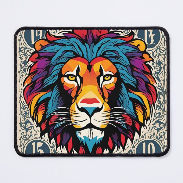 Item preview, Crowned King: Vintage Lion Postage designed and sold by Vintagestamps.