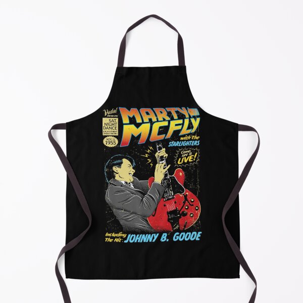 Item preview, Marty McFly Rocking Johnny B. Goode in Comic Style designed and sold by Vudu! ⚡ Studio.