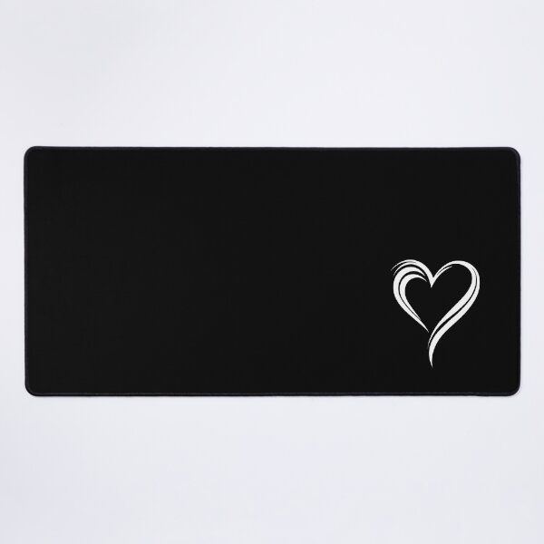 Item preview, Exquisite White Line Art Heart Drawing - Graceful and Detailed Heart Design for Lovers of Minimalist and Romantic Art designed and sold by UniGift.