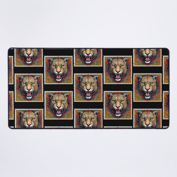 Artikelvorschau, Der königliche Leopard: Vintage-Postkunst entworfen und verkauft von Vintagestamps.