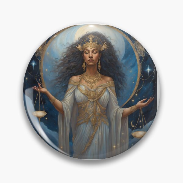 Item preview, AI generated representation of the empress of libra. designed and sold by pyna.