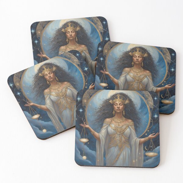 Item preview, AI generated representation of the empress of libra. designed and sold by pyna.