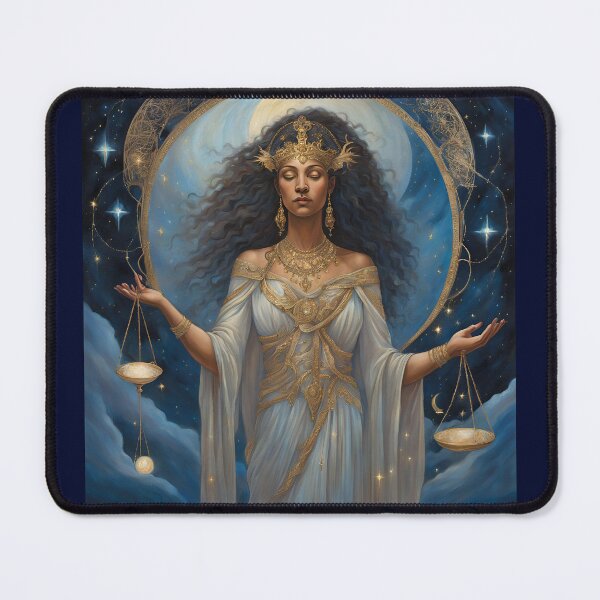 Item preview, AI generated representation of the empress of libra. designed and sold by pyna.