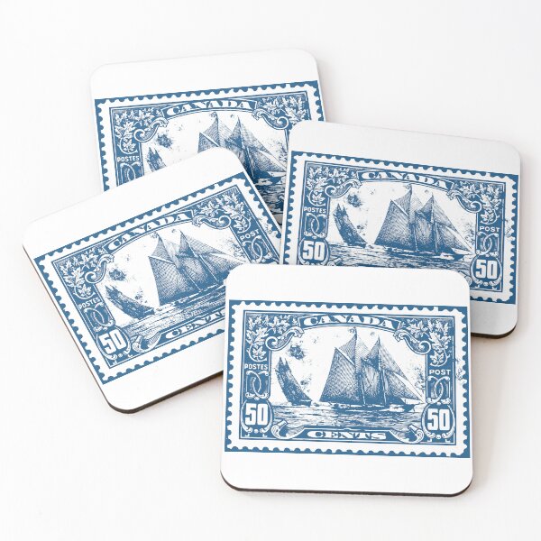 Item preview, Canada 50 cent stamp designed and sold by Angry Swan Designs.