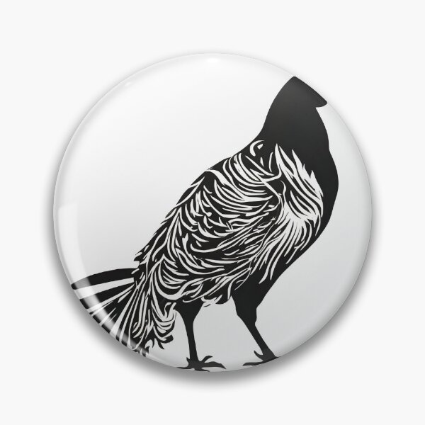 Item preview, Gamefowl, cute chicken, monochrome poultry lover designed and sold by Merchattack.
