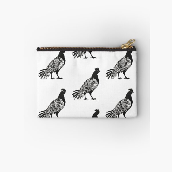 Item preview, Gamefowl, cute chicken, monochrome poultry lover designed and sold by Merchattack.