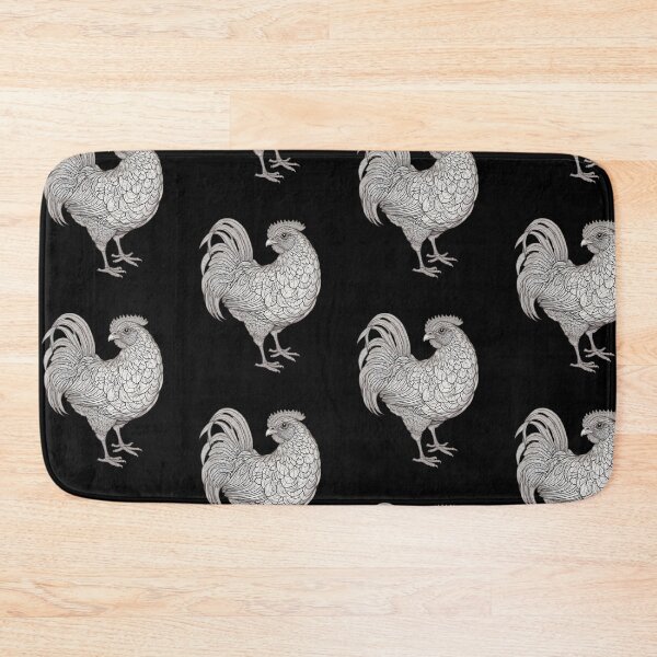 Item preview, Monochrome gamefowl, cute chicken, poultry lover designed and sold by Merchattack.