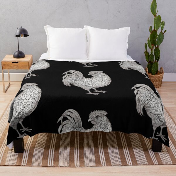 Item preview, Monochrome gamefowl, cute chicken, poultry lover designed and sold by Merchattack.