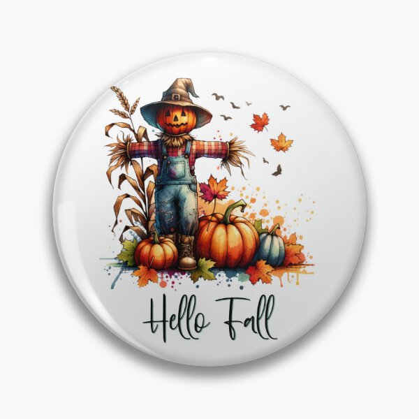 Item preview, Hello Fall Scarecrow designed and sold by J Michelle Designs.
