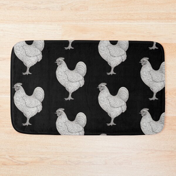 Item preview, Monochrome gamefowl, cute chicken, poultry lover designed and sold by Merchattack.