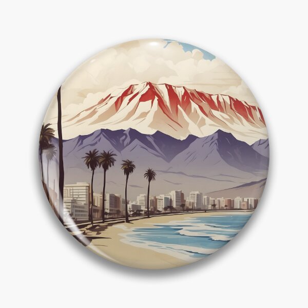 Item preview, Antofagasta Chile Retro Vintage Poster Tourism  designed and sold by TravelersGems.