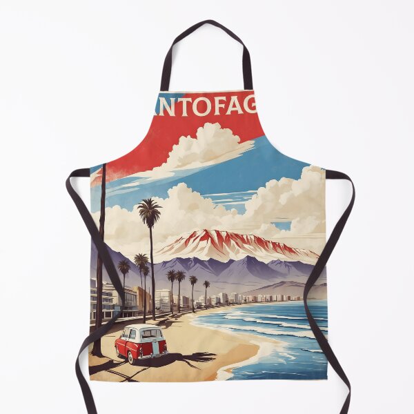 Item preview, Antofagasta Chile Retro Vintage Poster Tourism  designed and sold by TravelersGems.