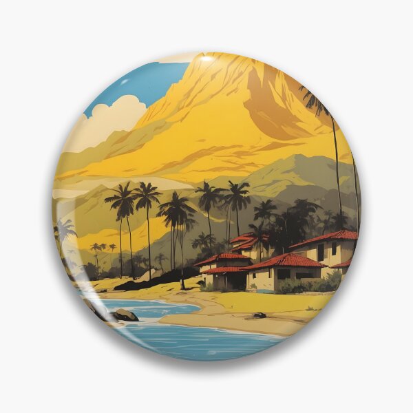 Item preview, Bello Colombia Retro Vintage Poster Tourism  designed and sold by TravelersGems.