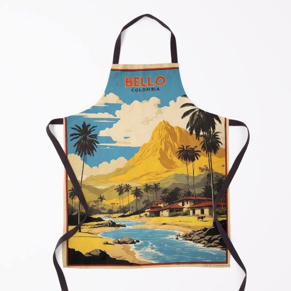 Item preview, Bello Colombia Retro Vintage Poster Tourism designed and sold by TravelersGems.