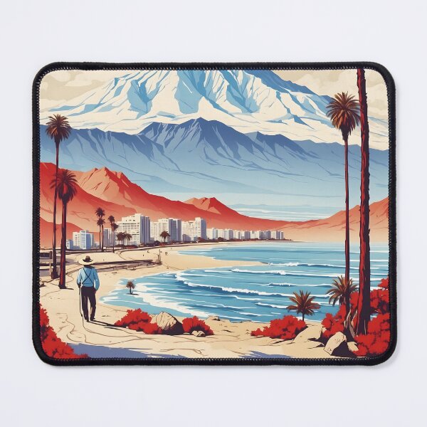 Item preview, Antofagasta Chile Retro Vintage Poster Tourism designed and sold by TravelersGems.
