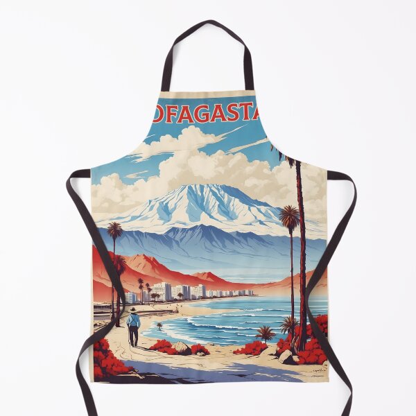 Item preview, Antofagasta Chile Retro Vintage Poster Tourism  designed and sold by TravelersGems.