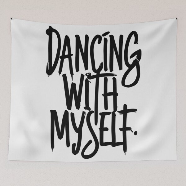 Item preview, "Dancing with Myself" – Fun and Uplifting Design for Dancers and Music Lovers designed and sold by paulo silveira.